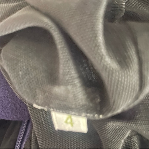 Charles Chang Lima Short Sleeve V-Neck Sheath Dress Deep Purple 26555 - Picture 9 of 13